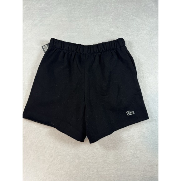 Hype & Vice Purdue Boilermakers Black Cut Off Sweat Shorts Women's Small - Picture 5 of 5